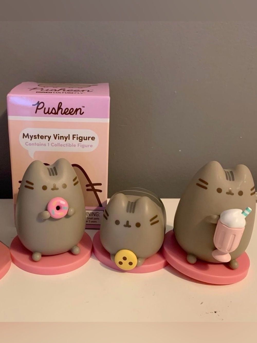 Pusheen Mystery Vinyl Figures set /3/